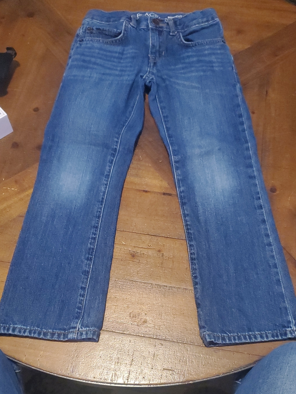 Place Kids Blue Straight-Leg Denim Jeans
